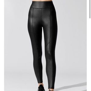 Black Carbon38 high-rise black leggings